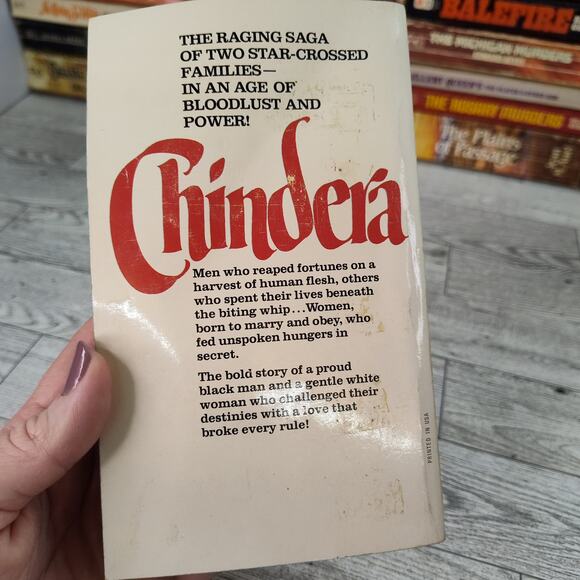 CHINDERA Nancy Cato 1976 Dell 1st Print Paperback Historical Fiction Brown Sugar - Picture 6 of 14